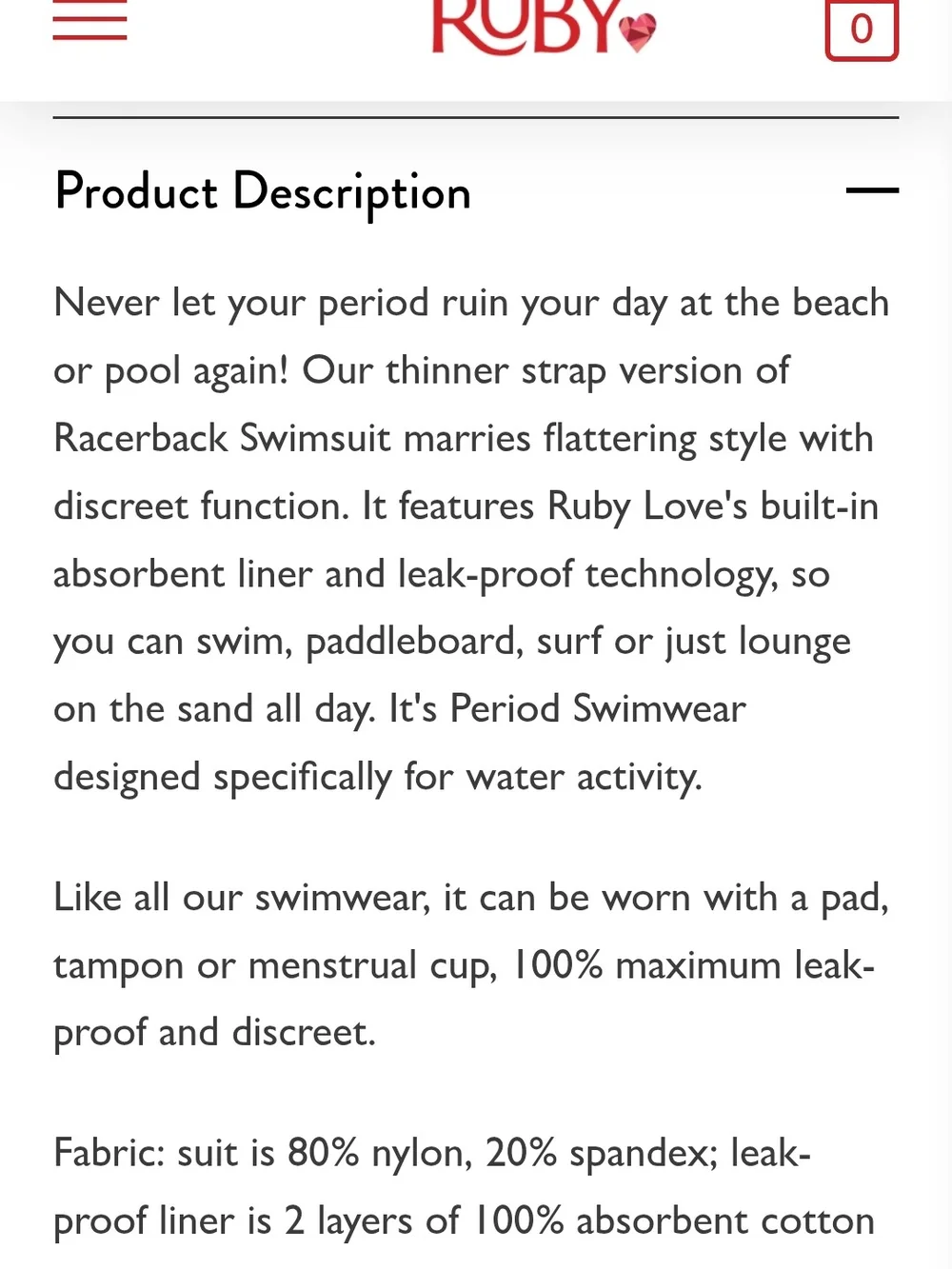Ruby Love comfortable black